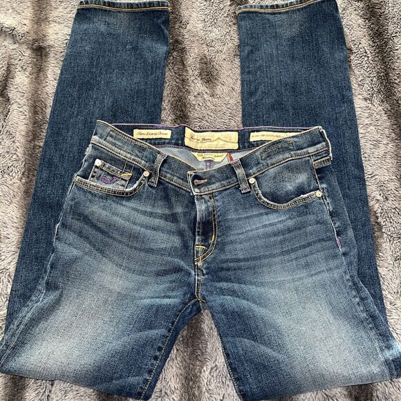 VINTAGE Jacob Cohen Woman‎ 711 Jeans Handmade Italy Tailored Rare Luxury Denim - Picture 11 of 12